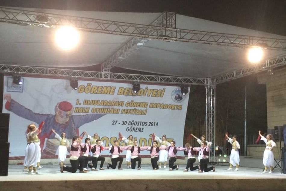 1.Uluslararası Kapadokya Göreme Halk Oyunları Festivali